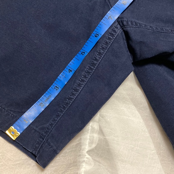 GAP Boyfriend Roll-Up Khaki Shorts Size 16 - Picture 6 of 8